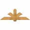 Ekena Millwork Redmond Rough Sawn Timber Gable Bracket, Western Red Cedar, 60"W x 22"H x 6"D x 6"F, 9/12 Pitch GBW060X22X0606RED00RWR - alternate 1